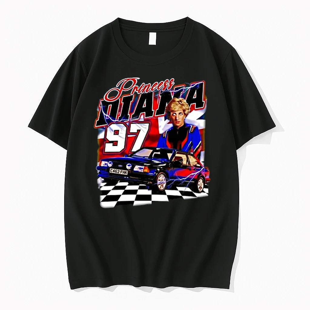 Racer Diana Princess Diana 97 90s Graphic 0 Tshirts Sweater