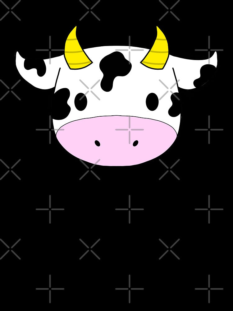 Kawaii Cow - Plain by TheeForestFox Shop