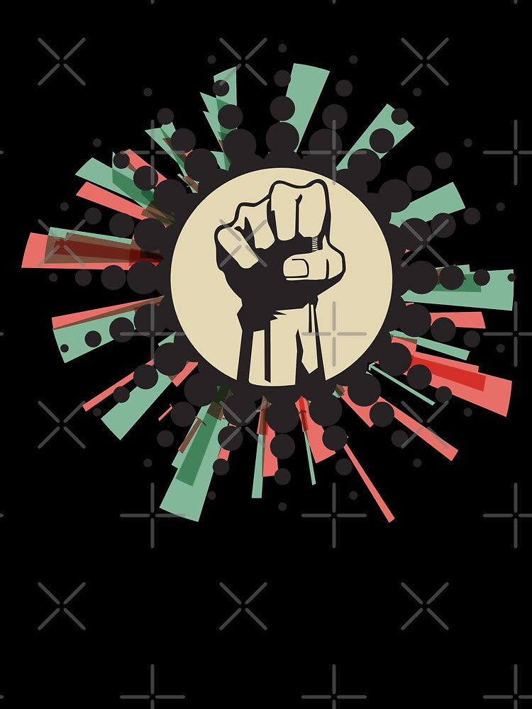 Black Lives Matter Fist Power Untamed Charismatic Captivating Empowering by Naumovski
