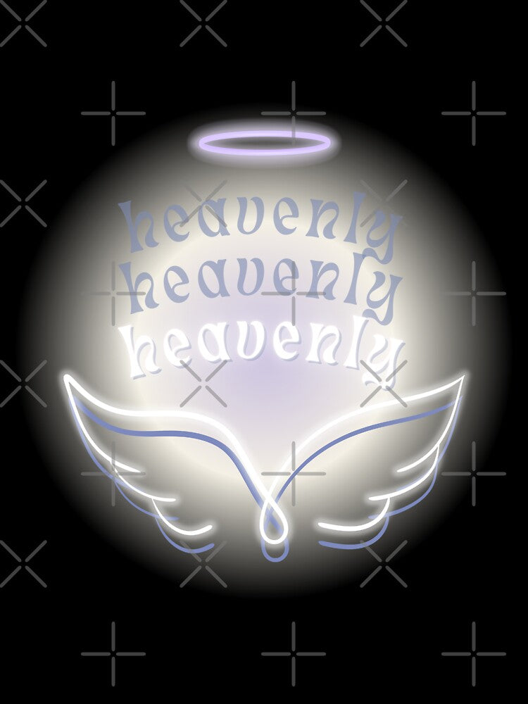 Dreamy Heavenly Angelcore Typography by dyeaday