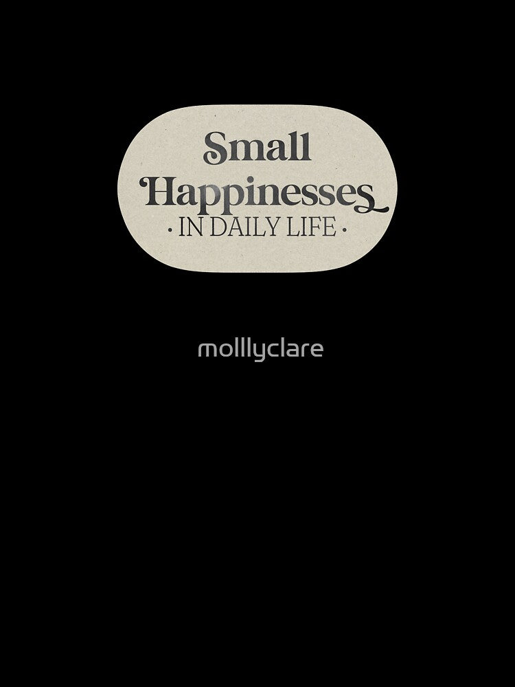 Small Happinesses in Daily Life - Journaling & Kindle-Inspired Design by Stickers by @molllyclare