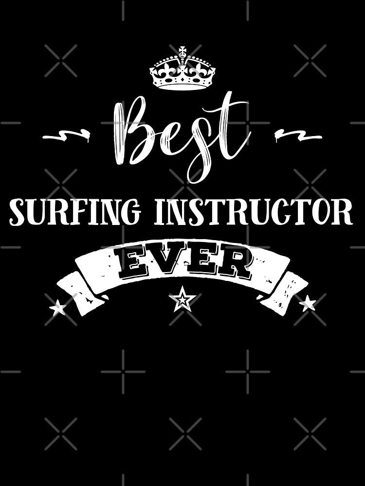 Best Surfing Instructor Cool Gift by AYOUCHKA