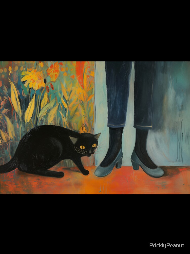 Protective black cat by PricklyPeanut