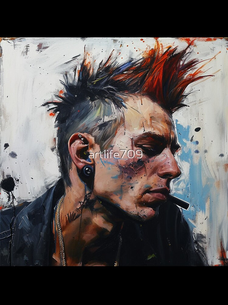Male Punk Rocker by artlife709