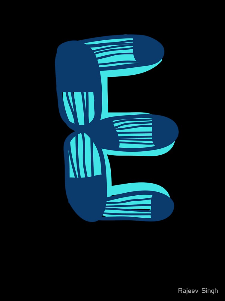 Initial Monogram E by Rajeev  Singh