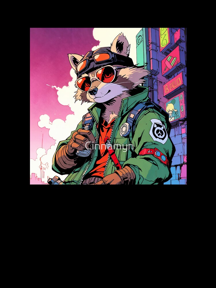Rocket Racoon by Cinnamyn