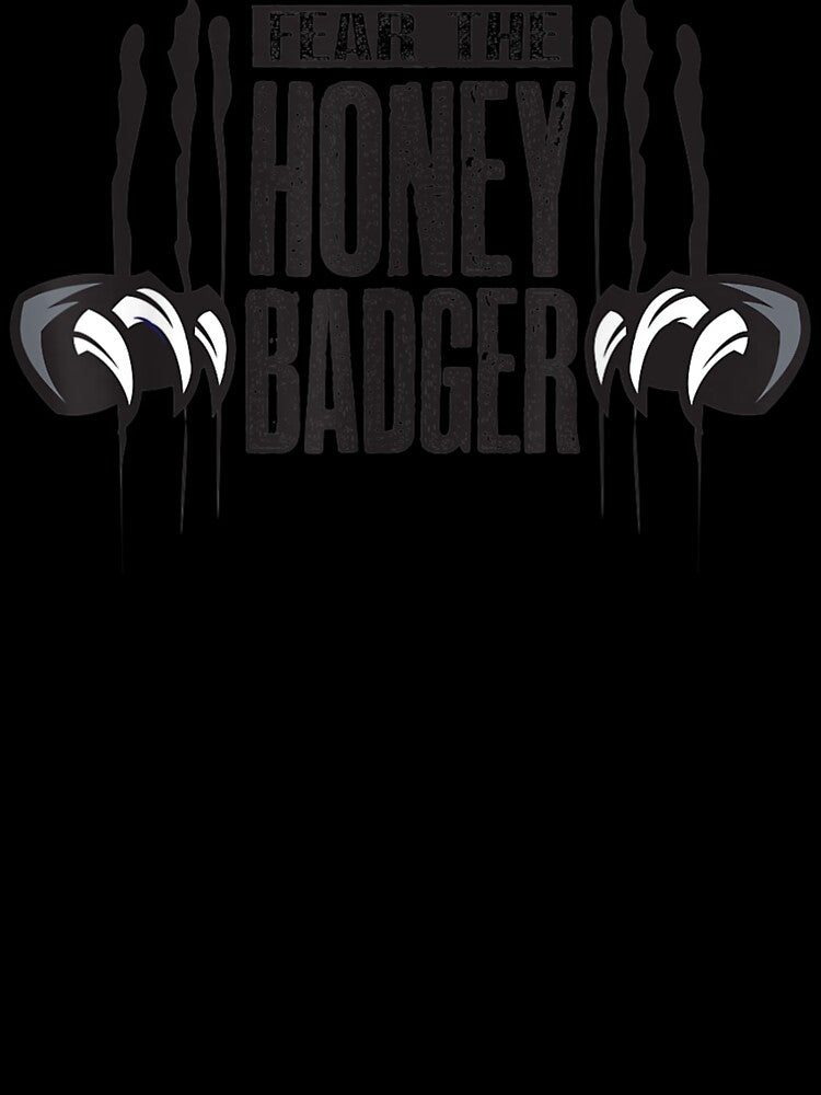 Cool Fear The Honey Badger Great by Eric-Costa-2733