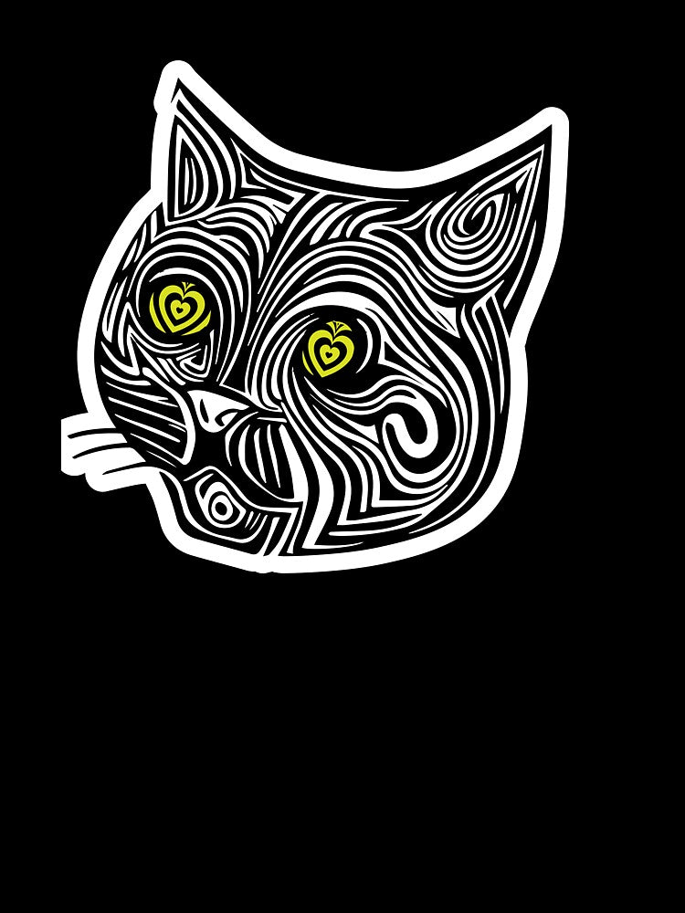 Delulu Cat by InkWhirl
