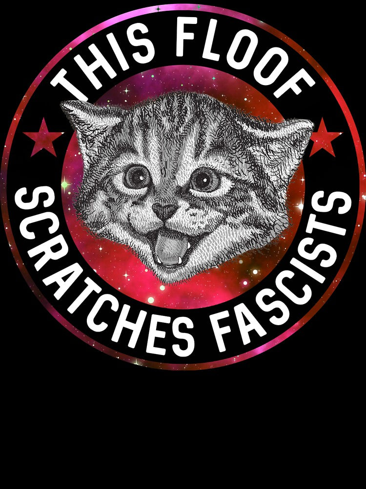 Space Antifa Kitten by Anarcha-Maenad