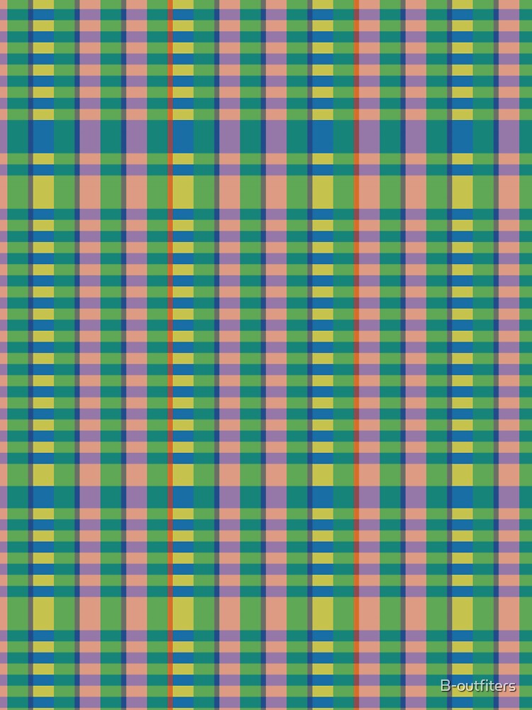 Danish pastel colorful ecletic pattern by B-outfiters