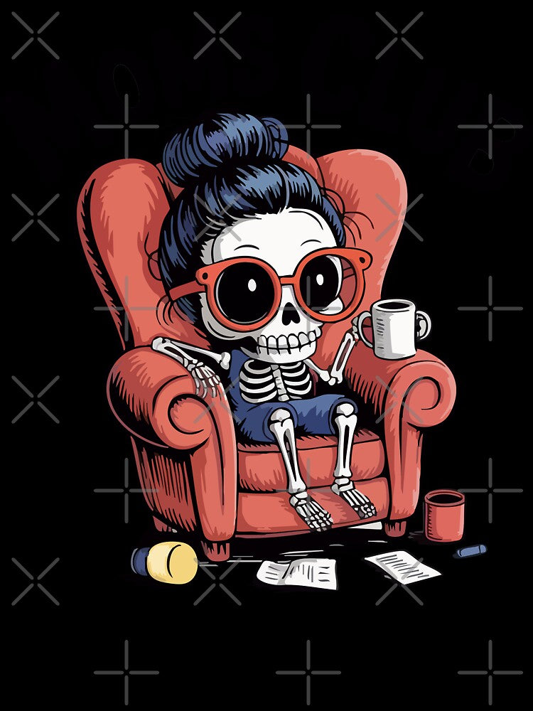 Moms Club Skeleton by Marcite