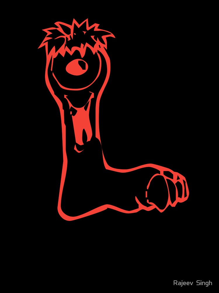 Scary Initial Monogram L by Rajeev  Singh