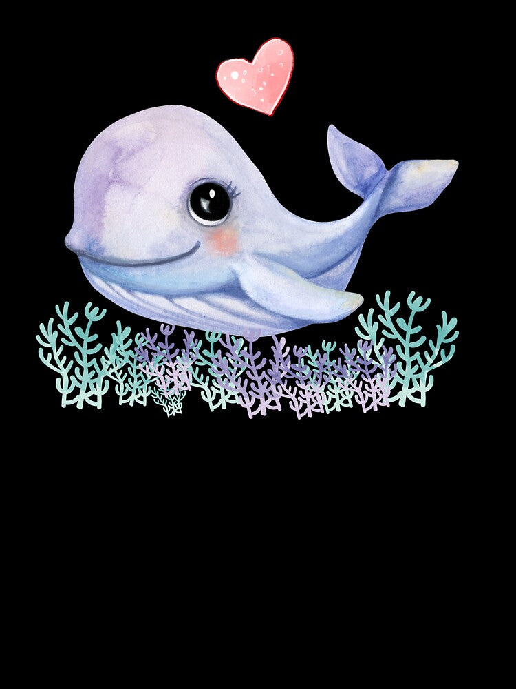 cute whale by KSP Designs