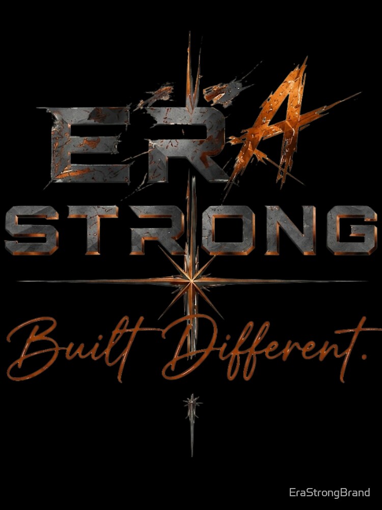 Era Strong - Built Different Streetwear Graphic by EraStrongBrand