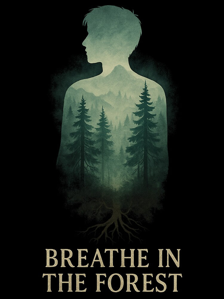 Breathe In the Forest – Nature Within Silhouette by The Midnight Fiber