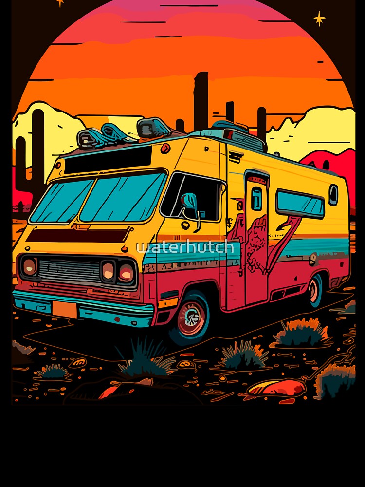 Vaporwave Voyage: Desert Escape by waterhutch
