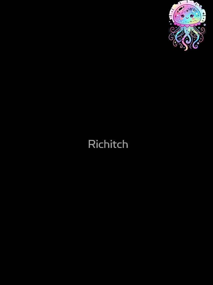 Rainbow Jellyfish Kawaii by Richitch