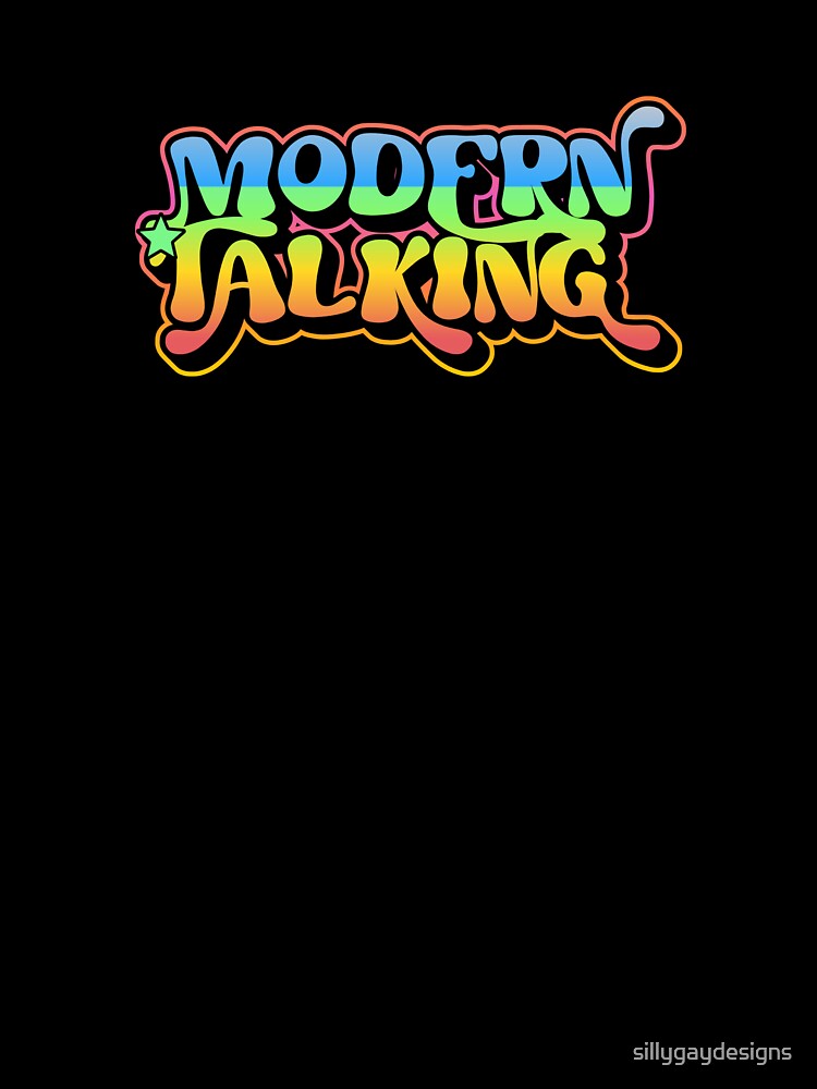 Modern Talking retro by sillygaydesigns