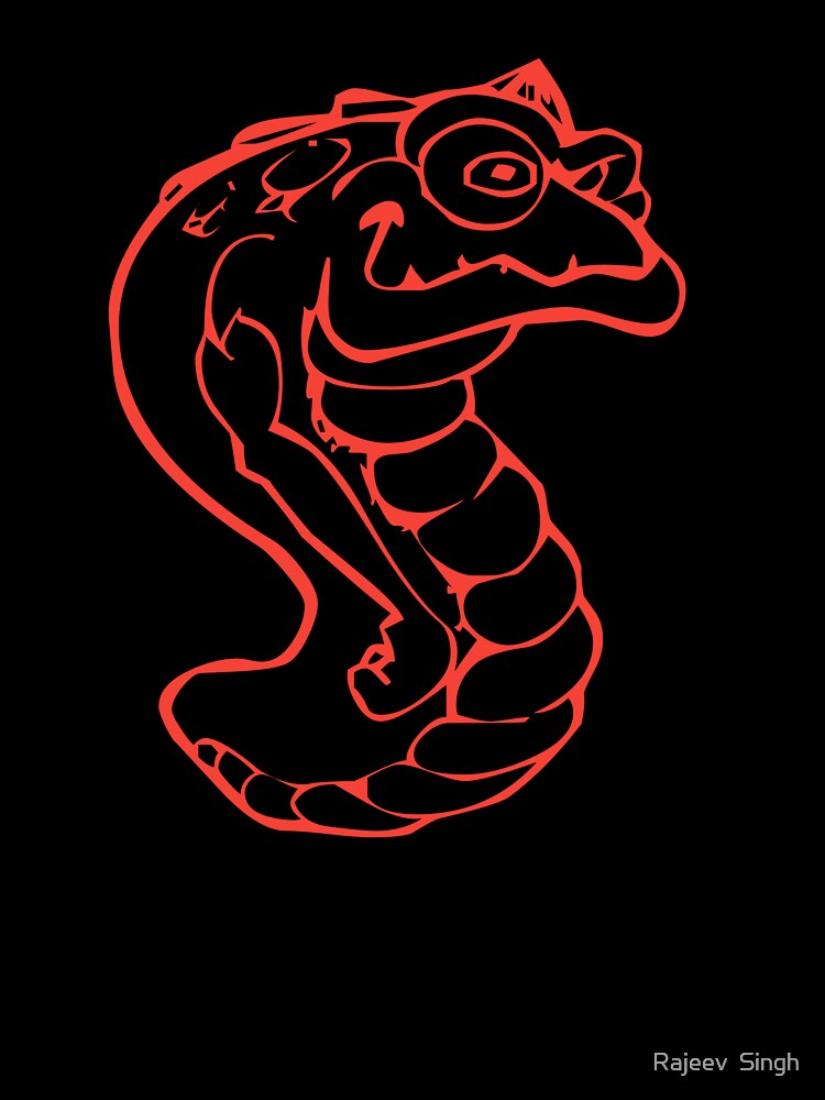 Scary Initial Monogram S by Rajeev  Singh