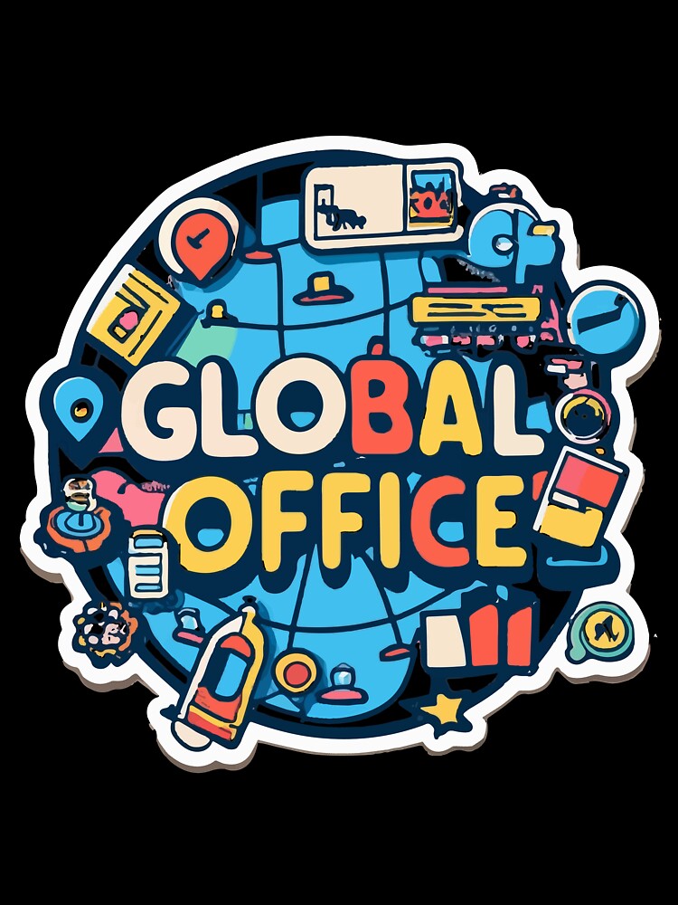 Global Office Comic Book Style Design by NiftyWrx