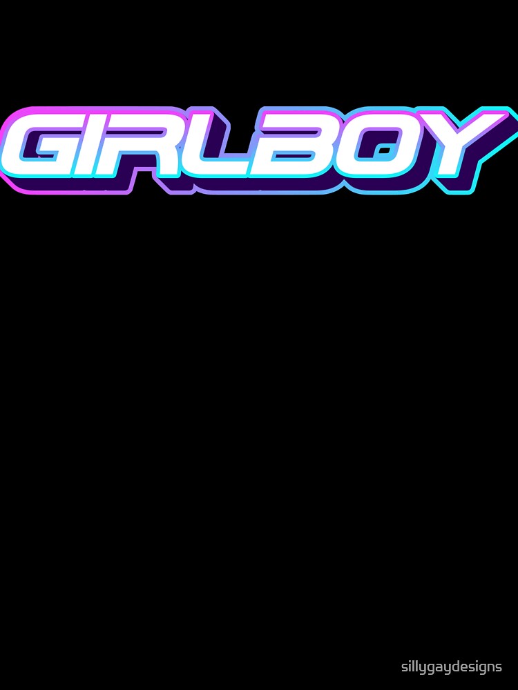 GIRLBOY vaporwave by sillygaydesigns
