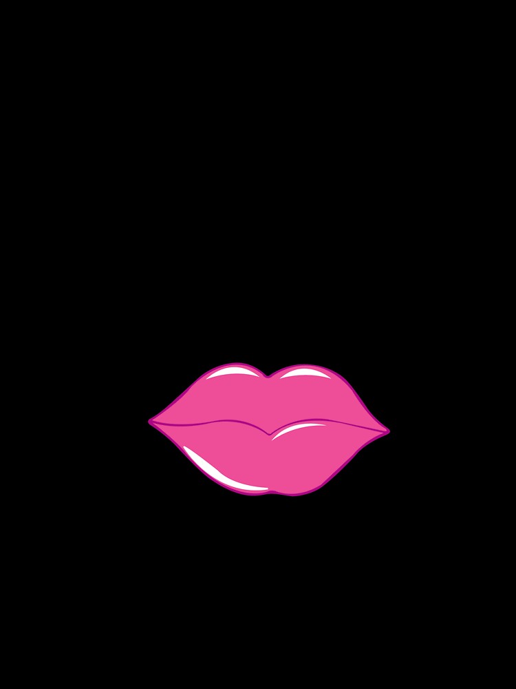 New Year 2018 | Eye-glasses Pink Lip T-Shirt by AllStarMerch