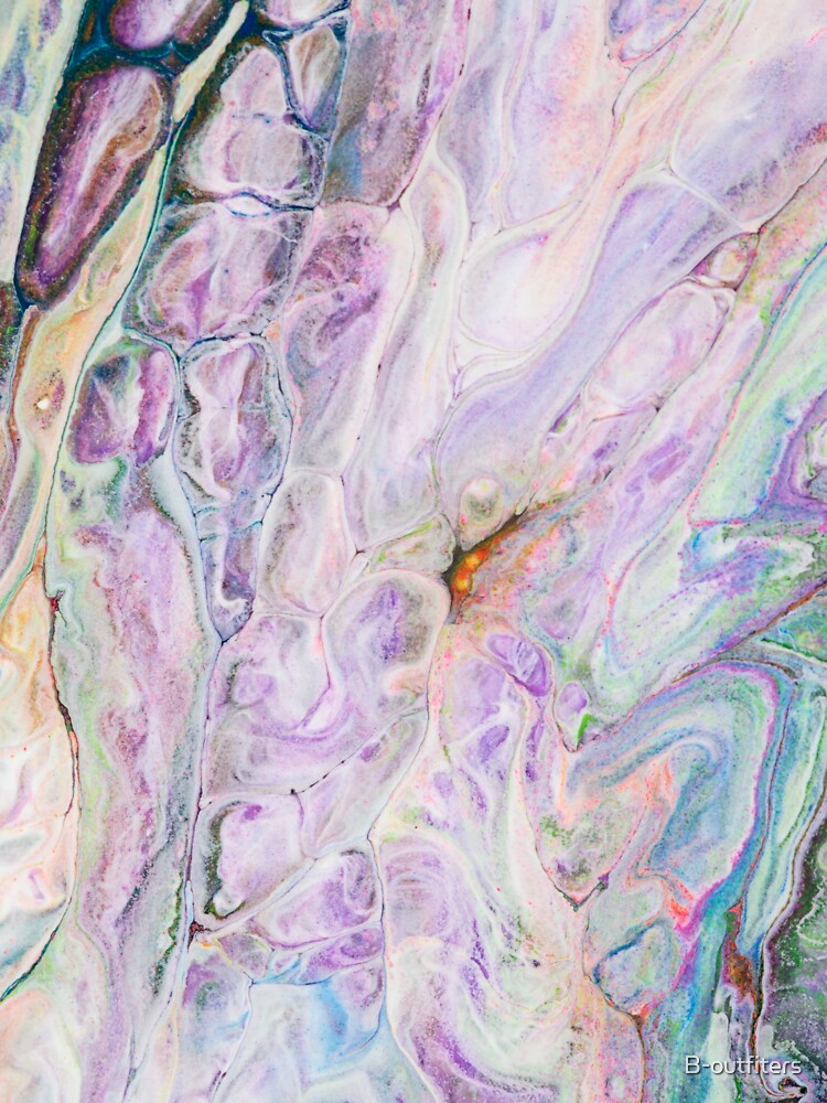 Colorful pastel abstract paint texture by B-outfiters