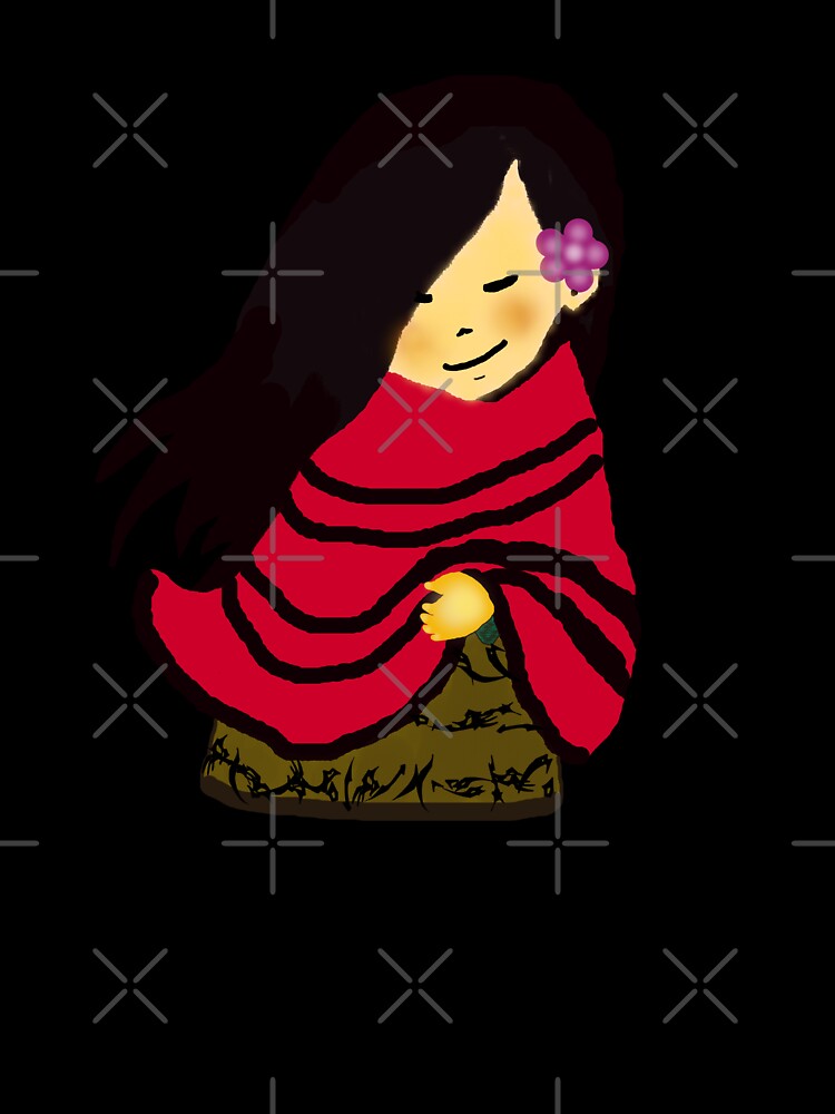 Lady in a Poncho by VicenteHS