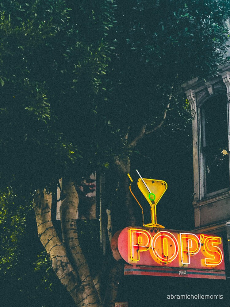 Pop's Neon Sign in San Francisco by abramichellemorris