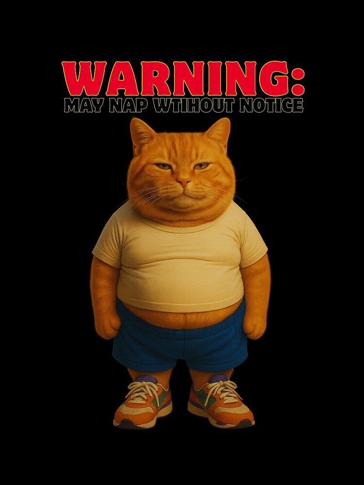 Chunky Cat Swagger by ZooZoomiesMerch