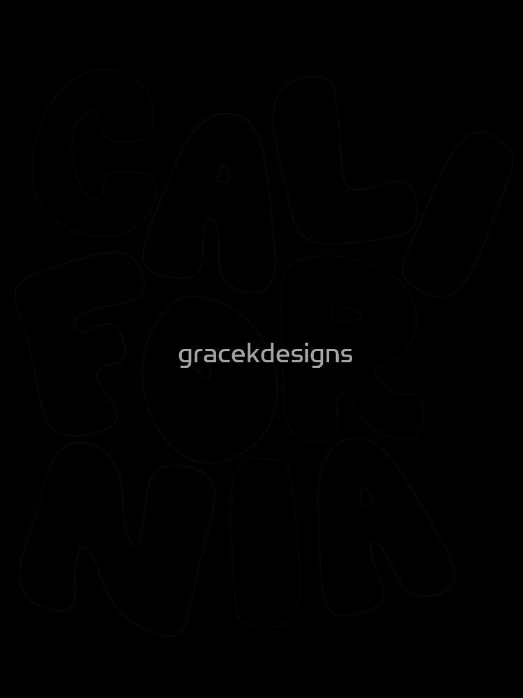 Minimalist california by gracekdesigns