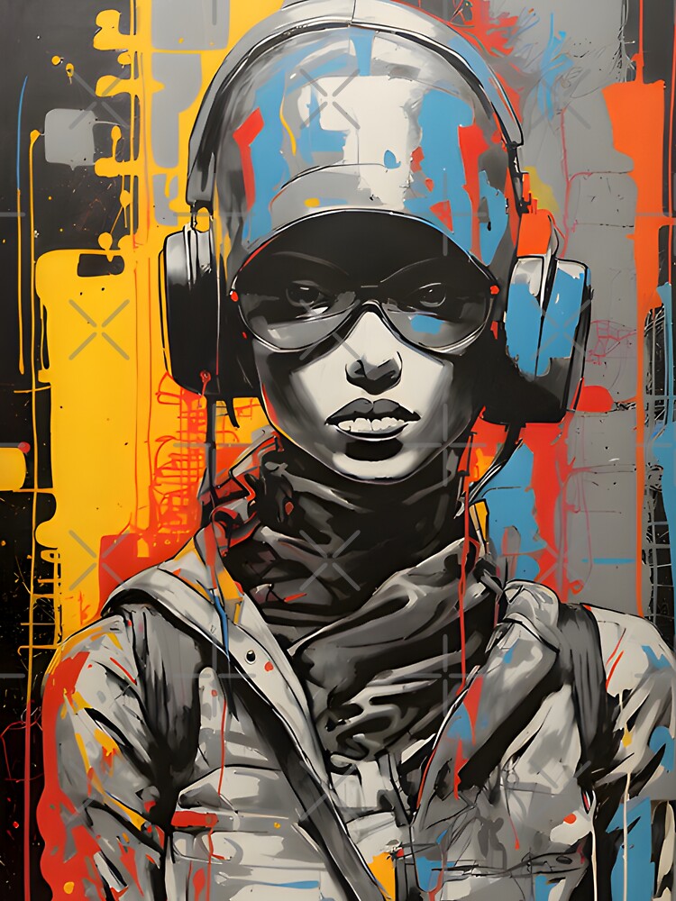 Colorful people pop art - 2 by vsartmaking
