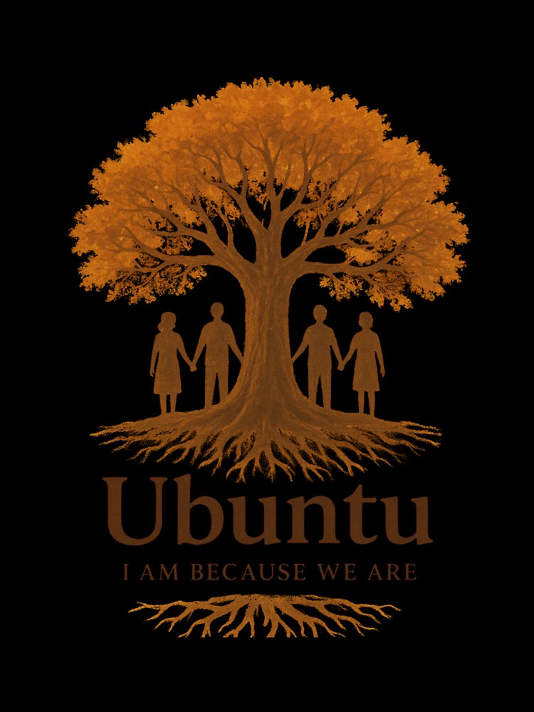 Ubuntu — I Am Because We Are | Tree of Connection Art Print by Whispers of Life