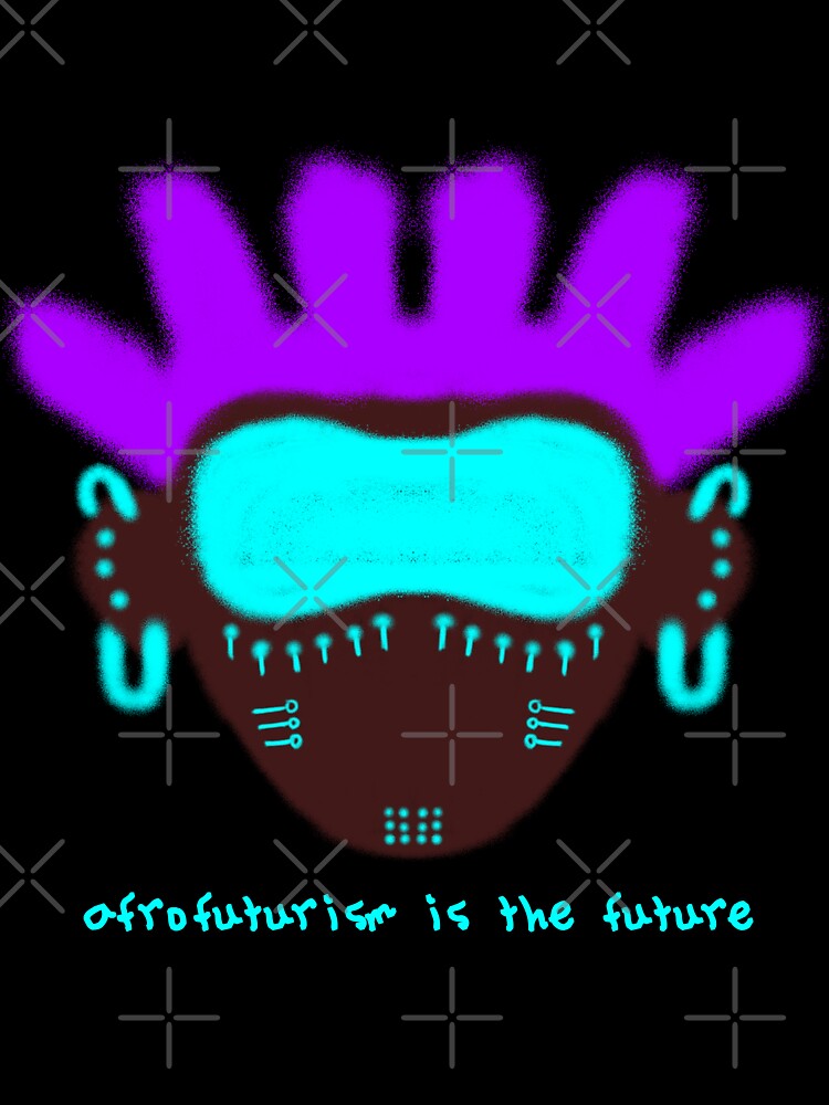 Afrofuturist Cyber Punk by aelyaen