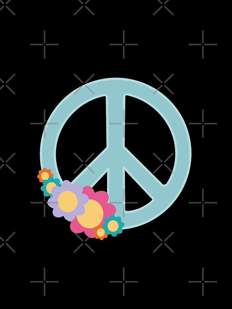 Groovy Floral Peace Design by jocelynakemi