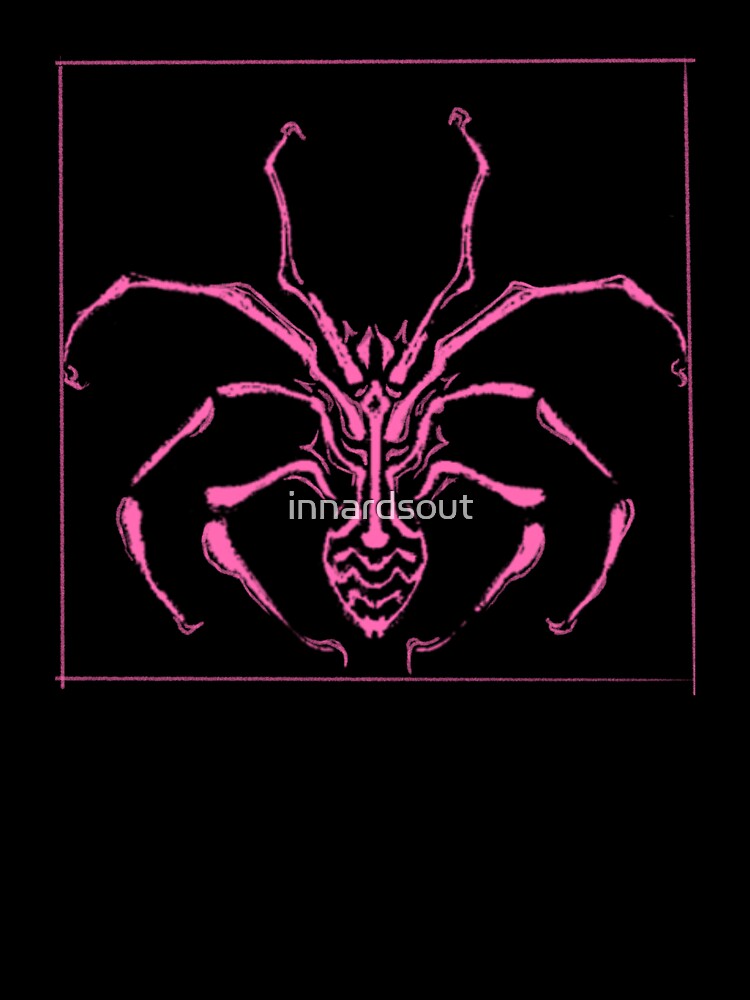 Pink Punk Spider by innardsout