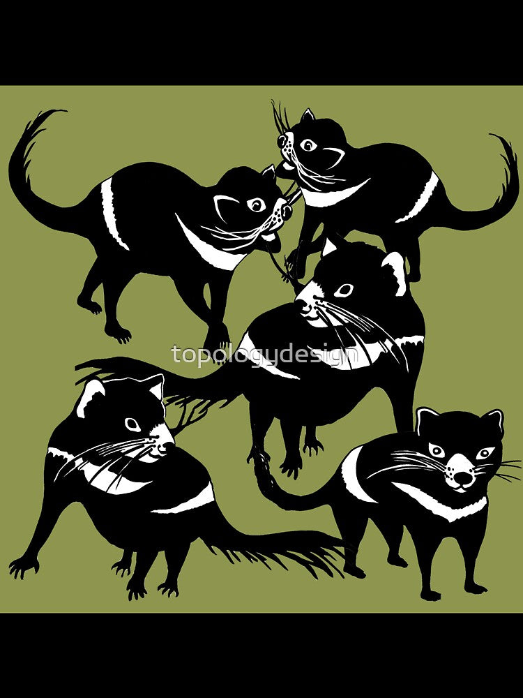 Tasmanian Devil - Endangered Species by topologydesign
