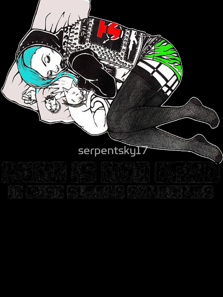 Punk Just Sleeps Sometimes by SerpentSkyArts