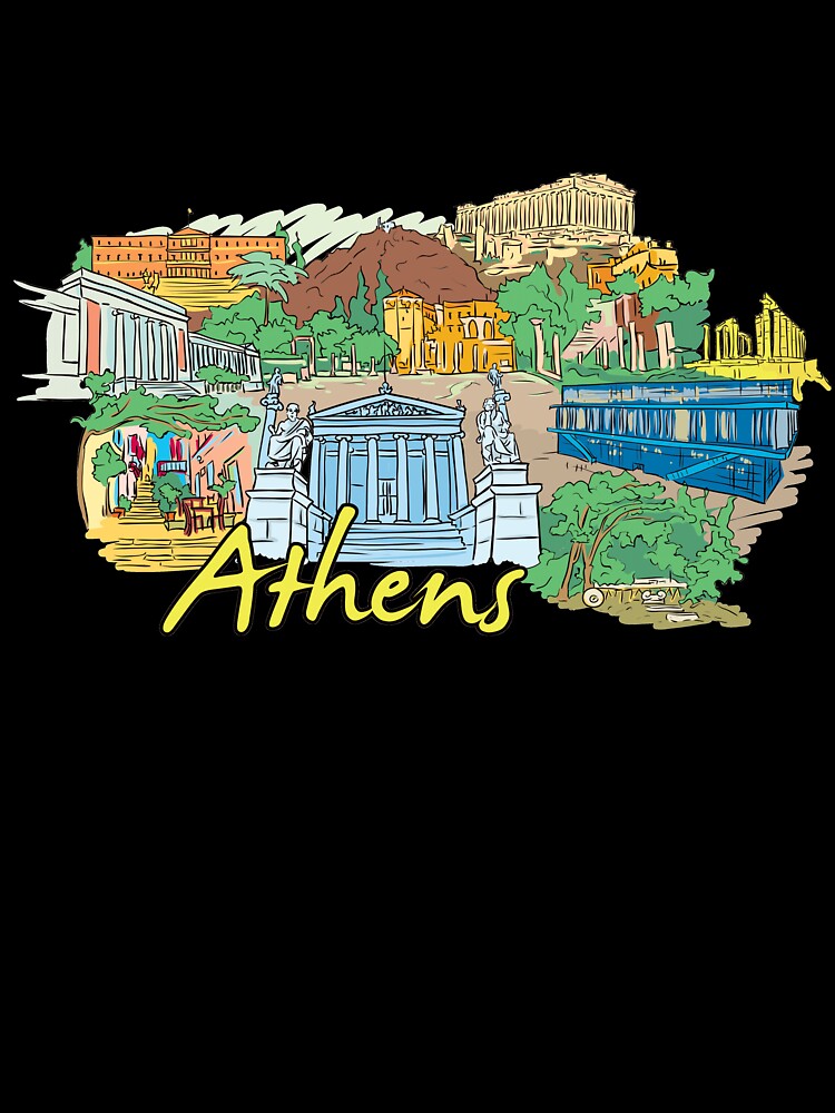 Athens Greece - Beautiful Places Around The World by Ding-One