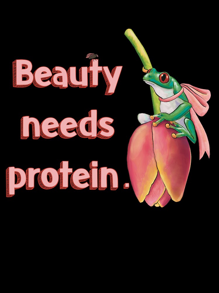 Cute Girly Frog Illustration Funny Frog Art by art-injoy