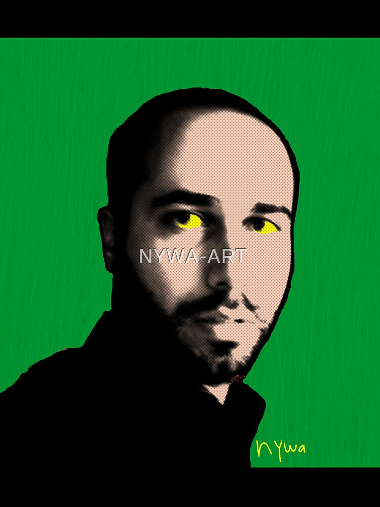 SEXY FUNNY BOY - Pop art colors - boy by NYWA-ART