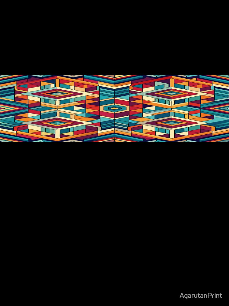 Geometric Symphony by AgarutanPrint