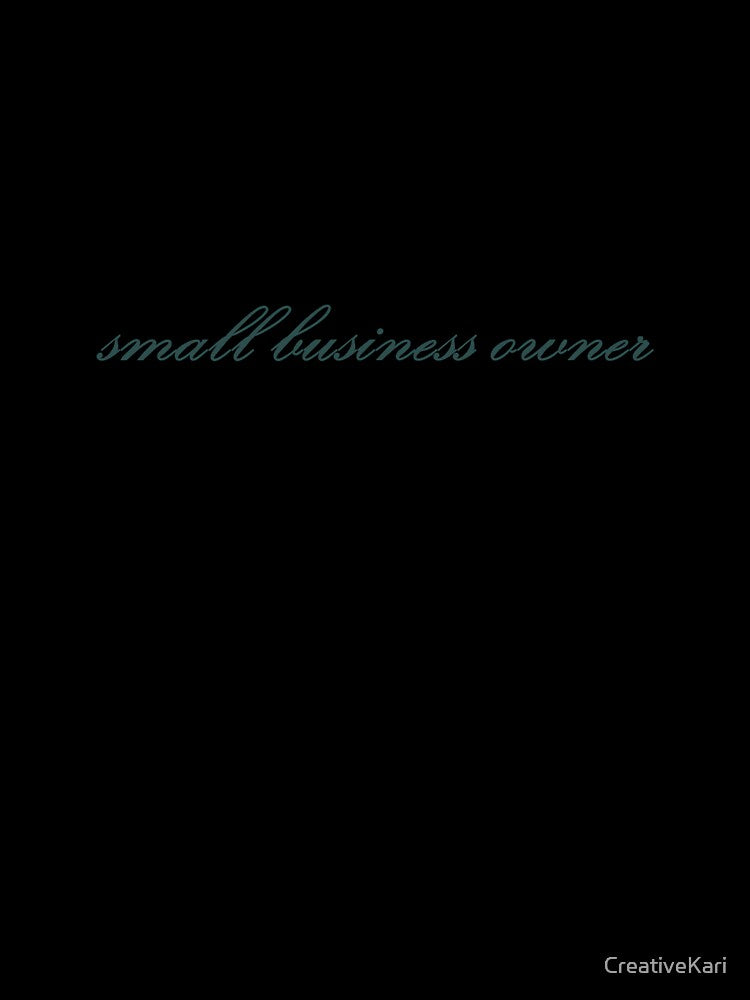 small business owner - green by CreativeKari