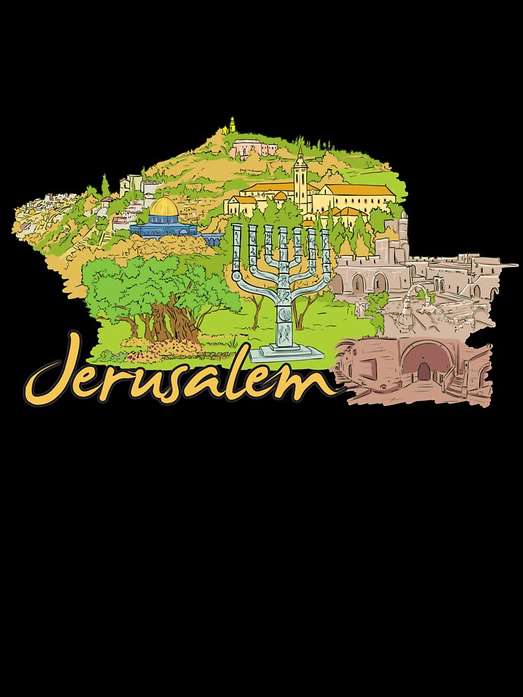 Jerusalem Israel - Beautiful Places Around The World by Ding-One