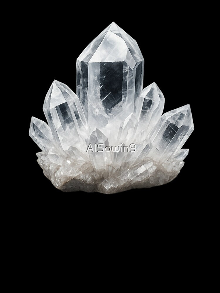 Clear Crystal Quartz Cluster by AlSowin9