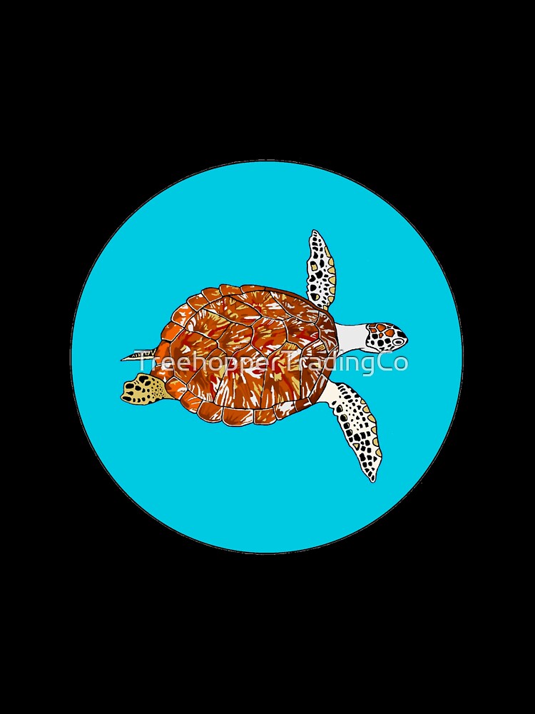 ENDANGERED- Green Sea Turtle by TreehopperTradingCo