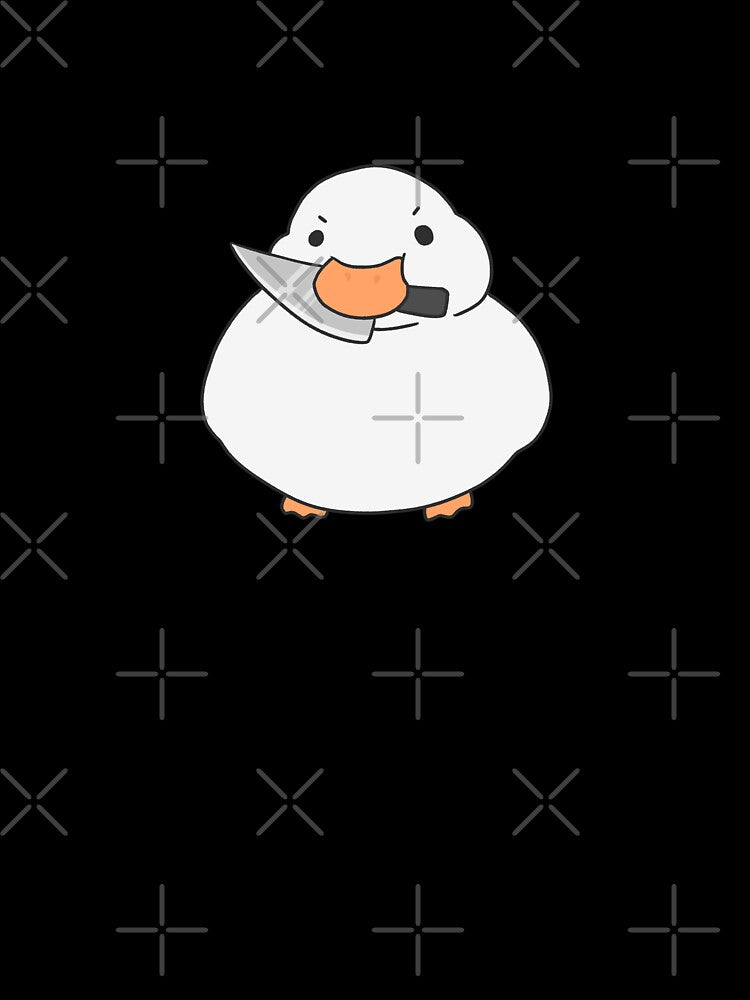 Duck with a knife by IcyBubblegum
