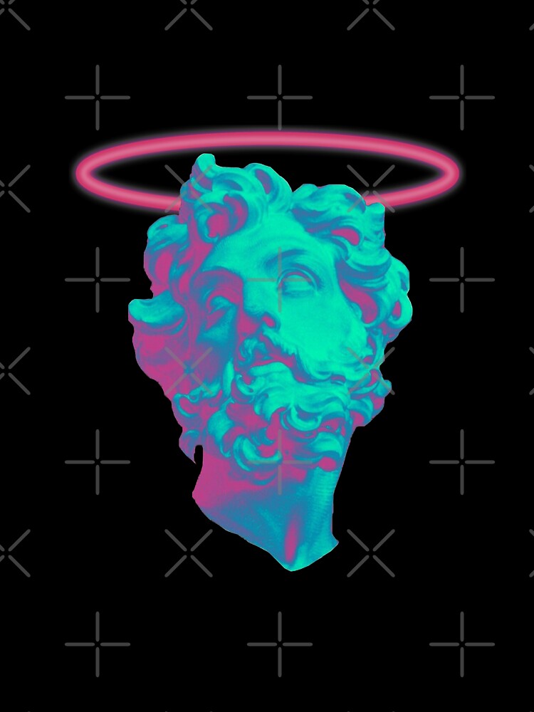 NEON Vaporwave Retro Art by PourElla