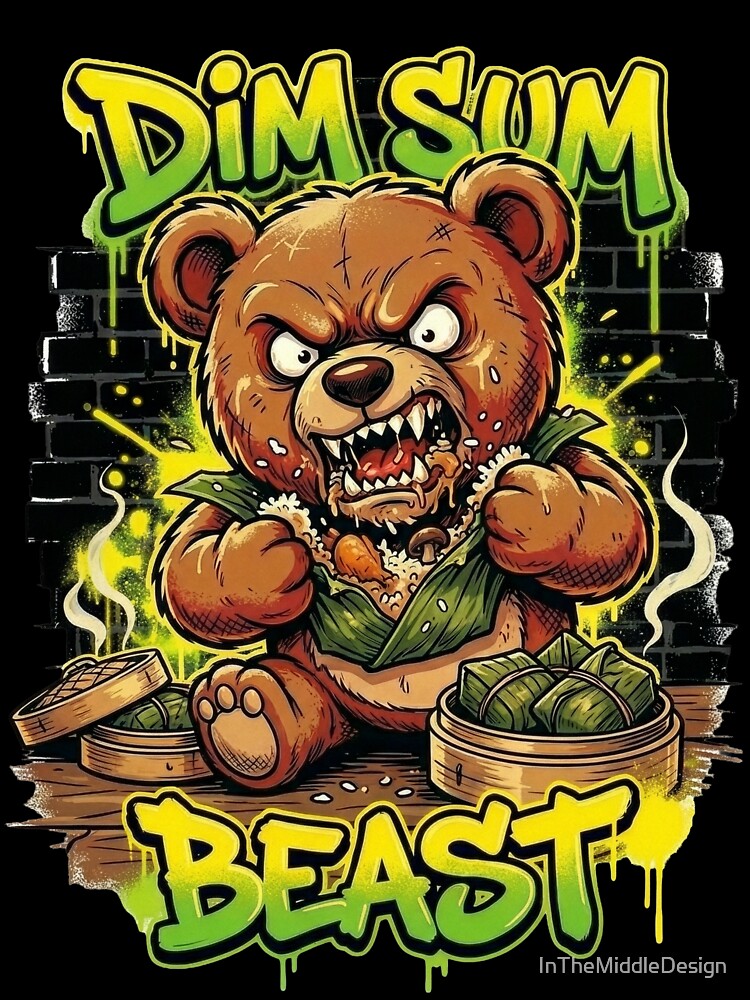 Dim Sum Beast Lo Mai Gai by InTheMiddleDesign