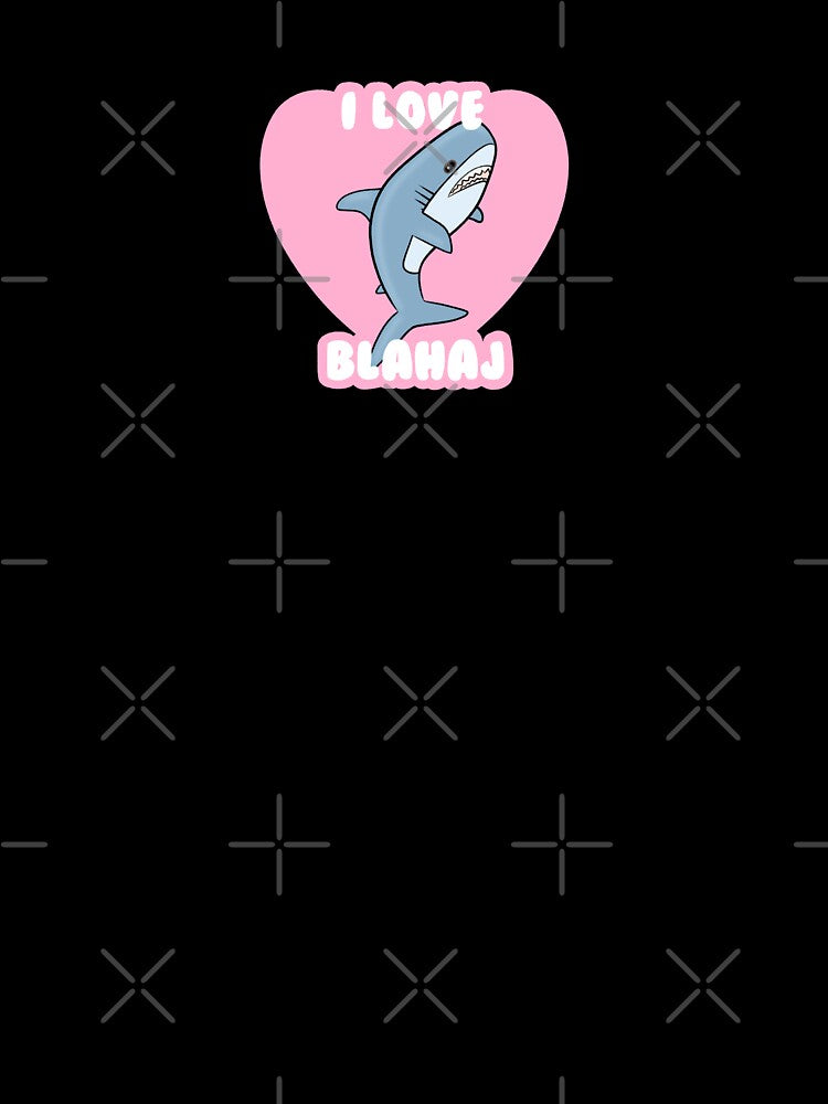 i love blahaj by hatchiart
